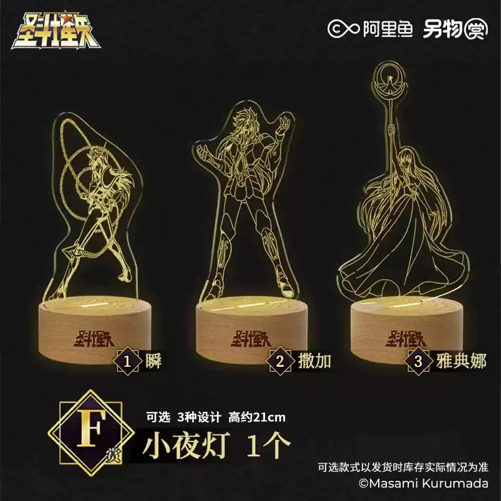New In Stock Pvc  Saint Seiya Reward Gemini Saga Pisces Abrodi Athena Andromeda Instant Handpiece Gift