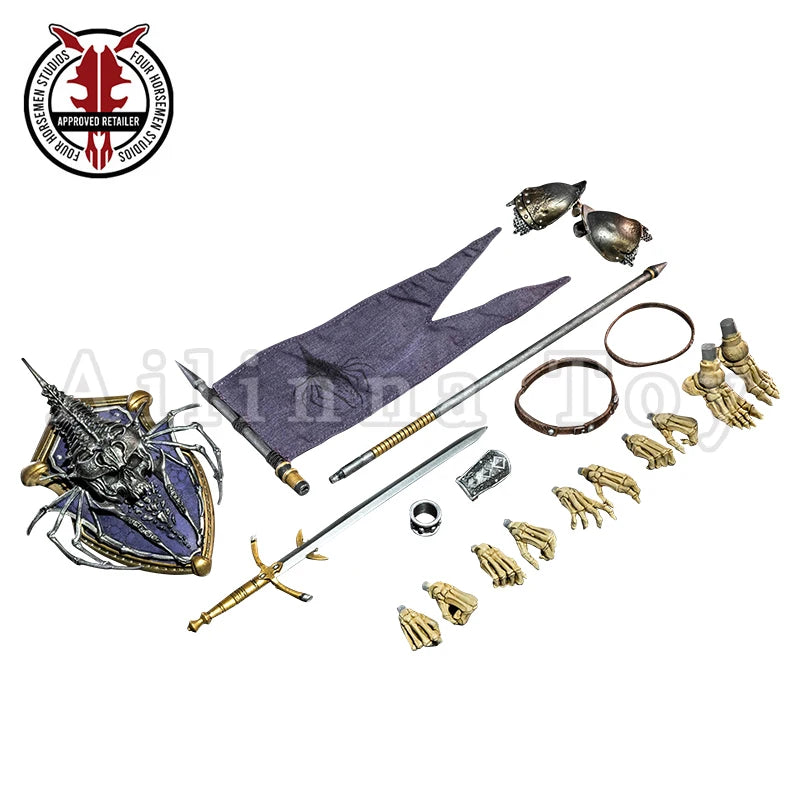 Four Horsemen Studio Mythic Legions 1/12 6inches Action Figure All-Stars 6 Thorasis the First Risen Anime Toy