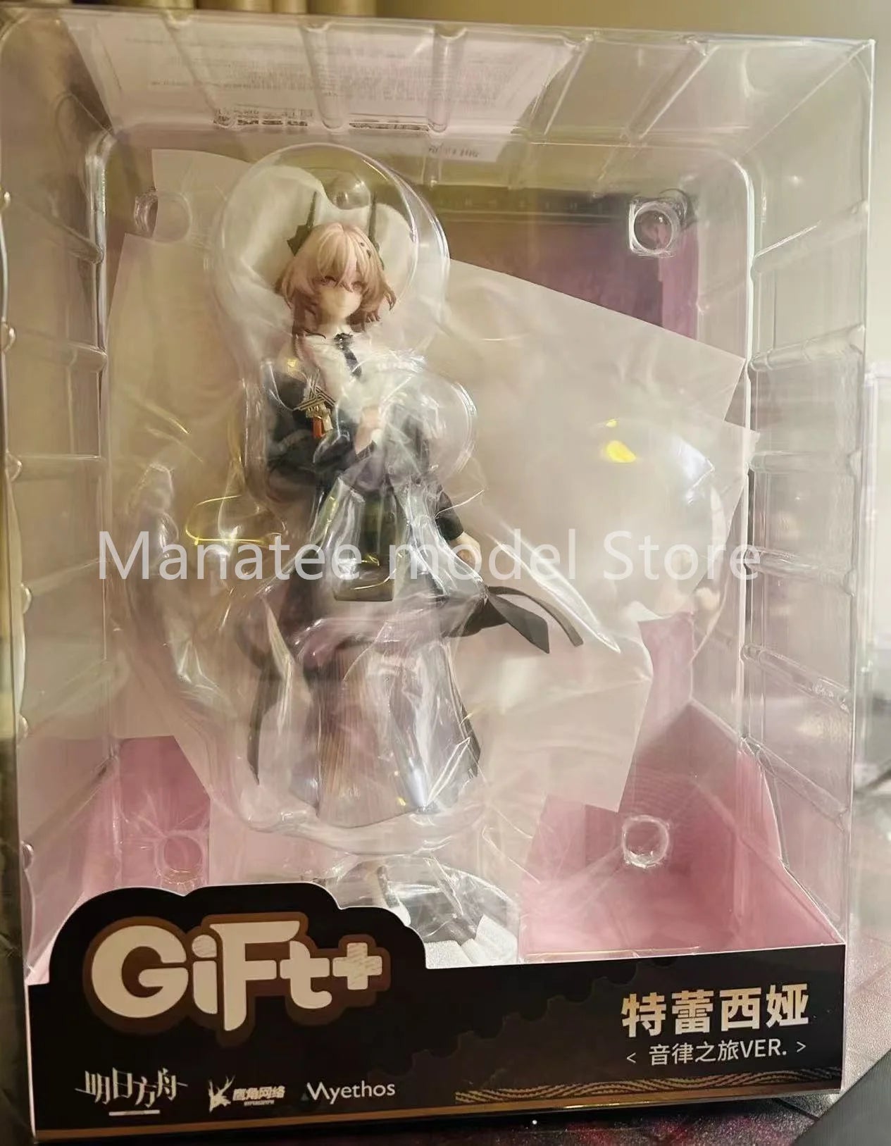 Myethos original Arknights theresa PVC Action Figure Anime Model Toys Figure Collection Doll Gift