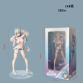 Anime Periphery 26cm Nekomata MIU‌ Figure High Quality Sexy Beautiful Cat Girl Doll Desktop Ornaments Boxed Model Toys Gifts