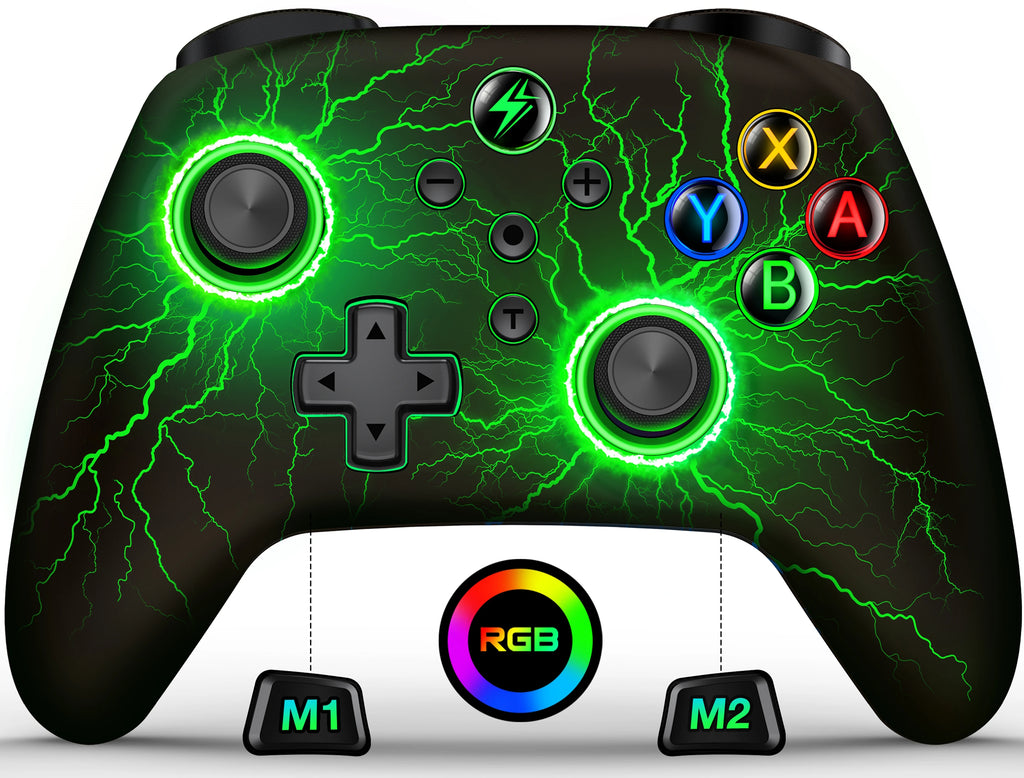 DinoFire Wireless Controller For Nintendo Switch OLED  Pro Gamepad for Switch Lite with 1000Mah Rechargeable Battery