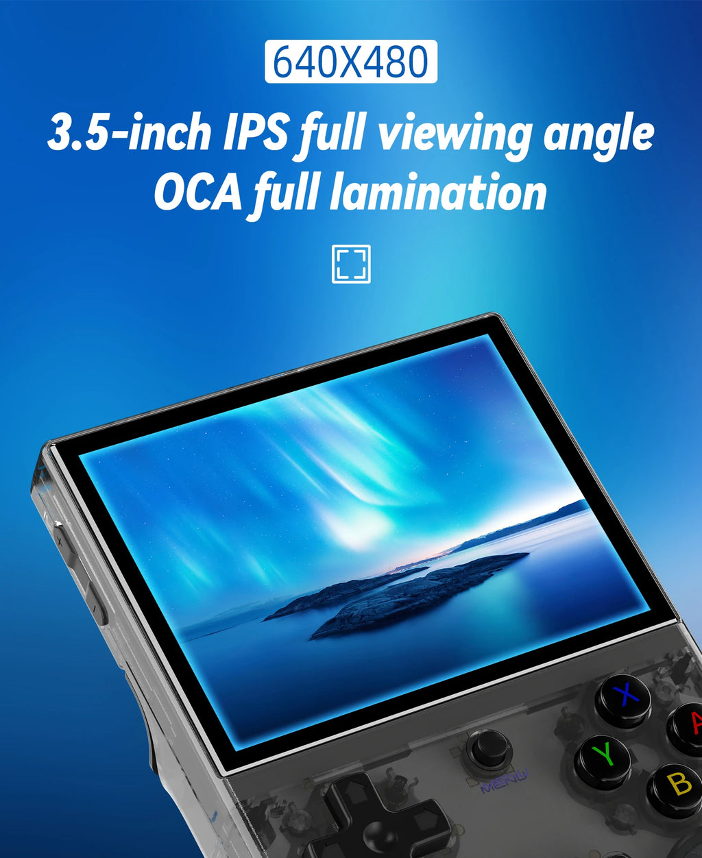 ANBERNIC RG35XX Plus/RG35XX Retro-Handheld-Spielkonsole 3,5-Zoll-IPS-Bildschirm Linux Tragbarer Videospiel-Player unterstützt HD-MI-TV-Ausgang