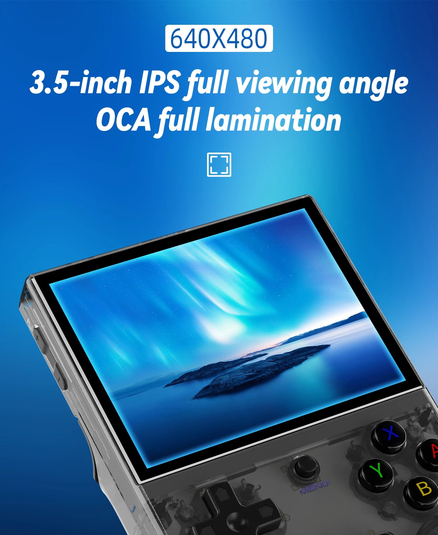 ANBERNIC RG35XX Plus/RG35XX Retro-Handheld-Spielkonsole 3,5-Zoll-IPS-Bildschirm Linux Tragbarer Videospiel-Player unterstützt HD-MI-TV-Ausgang