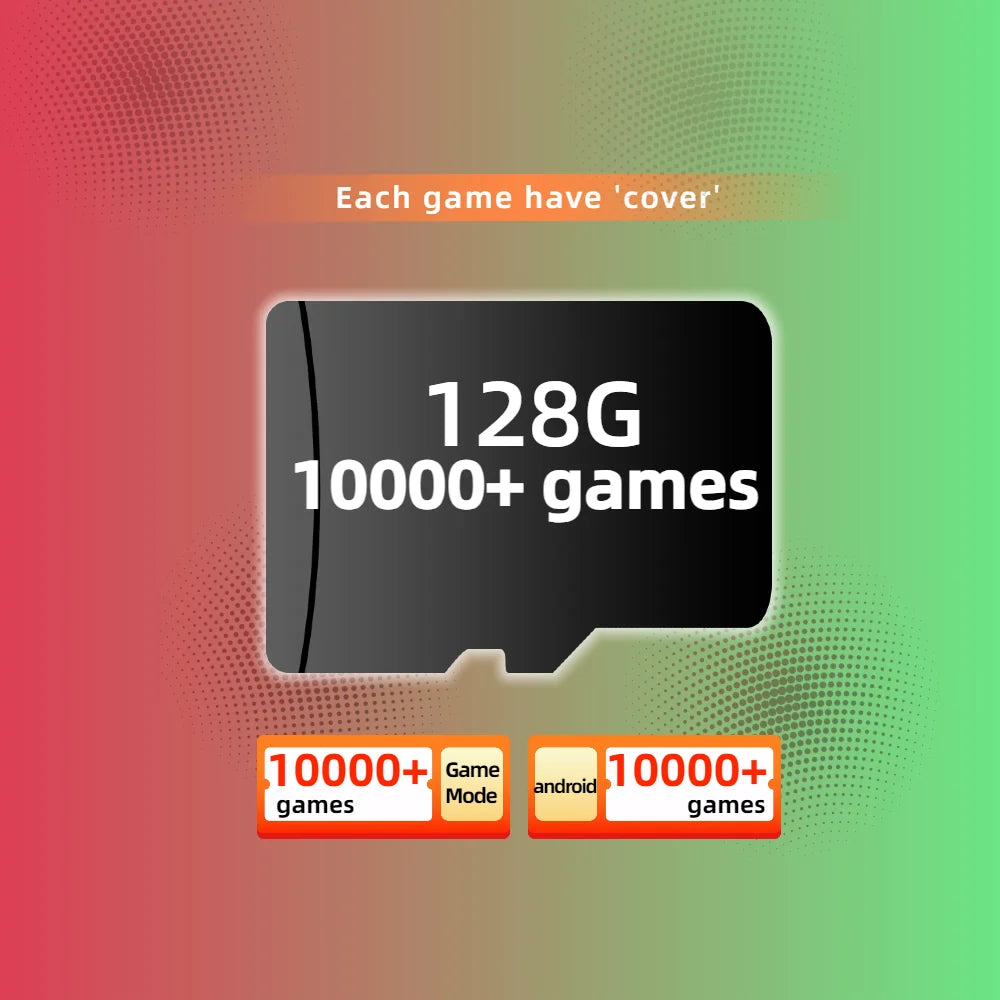 SD Card For Anbernic RG557 WiiU WII DC SS 60+ Platform console Category Retro Classic Game Custom GAMES Memory TF