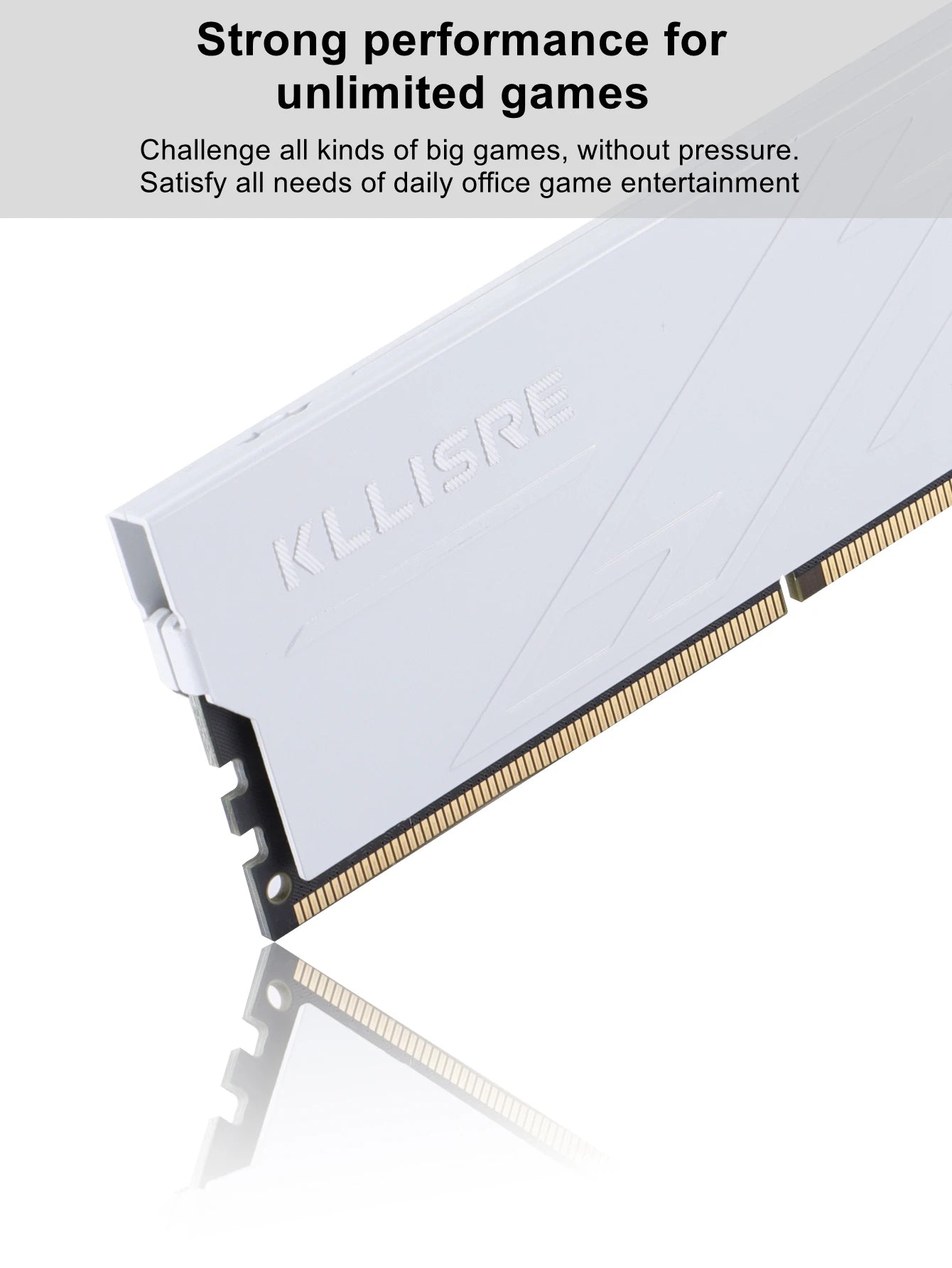 Kllisre Memória DDR4 Ram 16GB 3200MHz 3600MHz Desktop Memory