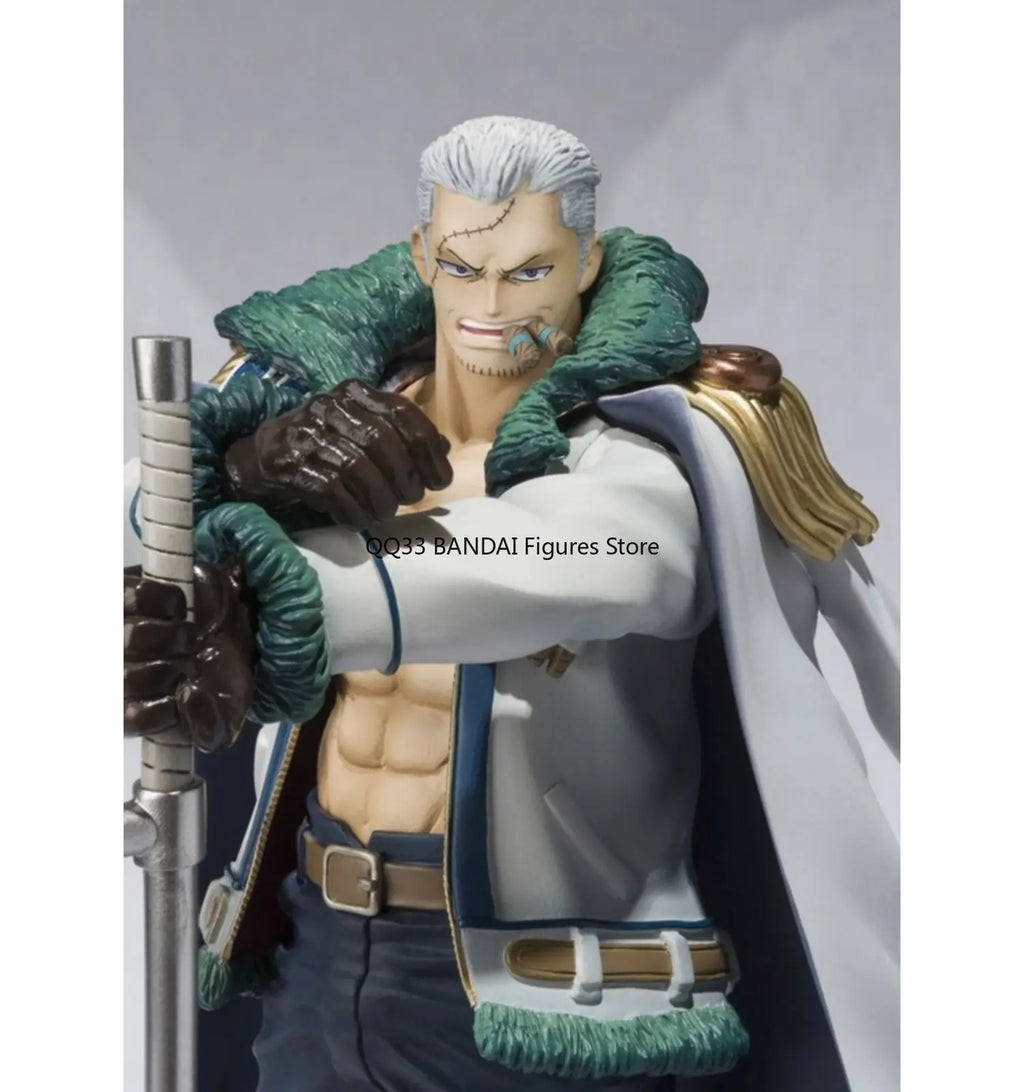 BANDAI Original Figuarts Zero Anime One Piece Smoker Tashigi COOL STYLE Action Figure Model Desktop Ornaments Gifts