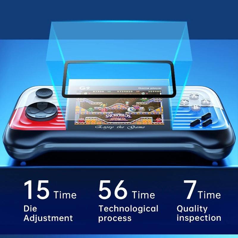 G9 3.0 Inch Nostalgic Handheld Game Console 666 Free Games 8 Bit Mini Portable Retro Game Player Machine