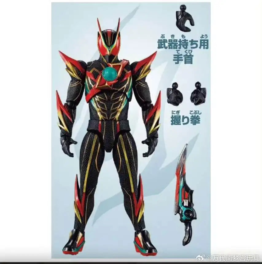 In Stock Bandai Kamen Rider ZEZTZ EXDREAM ZZZ Extreme Dream Form Super Articulated Action Figure Model Collectible