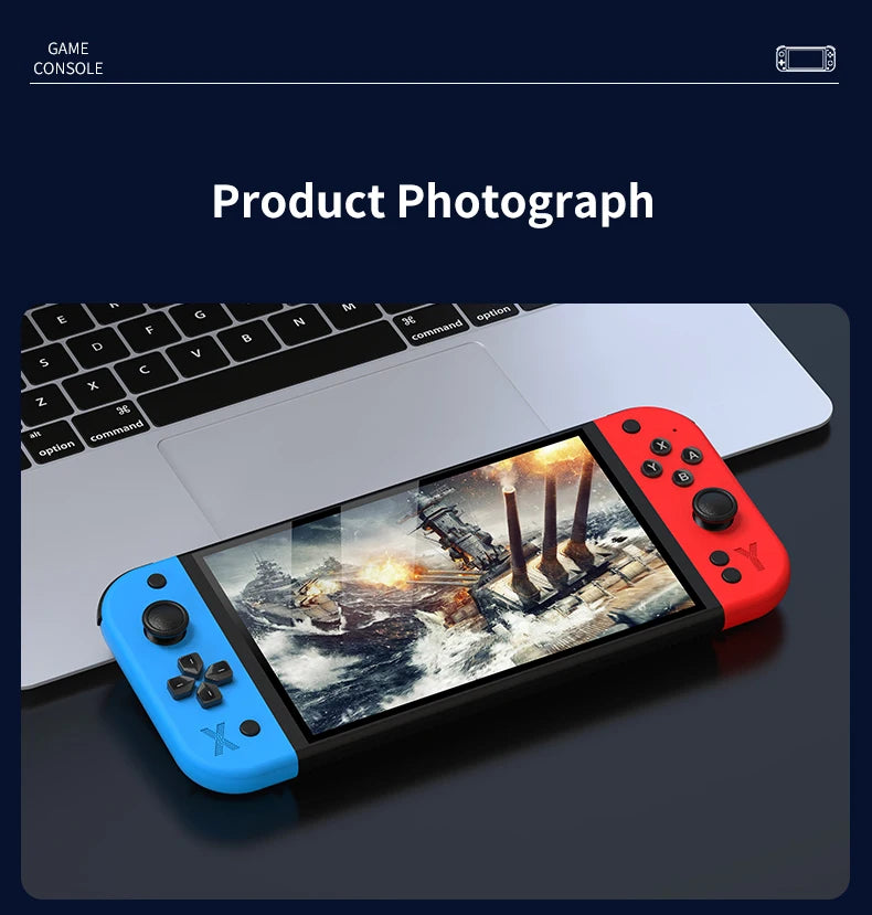 64GB 4000mAh portable handheld game console arcade high-definition For PSP/PS1
