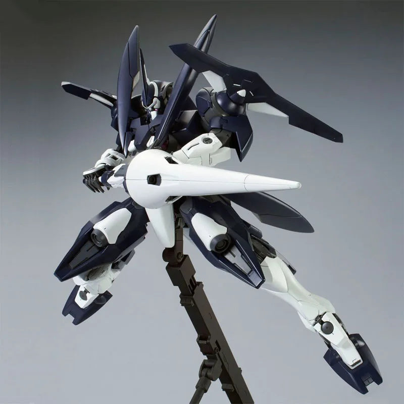 Bandai Original MG Advanced GN-X GNX-604T 1/100 Anime Actionfigur Montagemodell Spielzeug Sammlermodell Ornamente Geschenke für Kinder