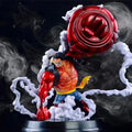 22 cm One Piece Vierter Gang Luffy Big Saru King Gun Big Fist Luffy Actionfigur Modell PVC Statue Puppensammlung Spielzeug Geschenke