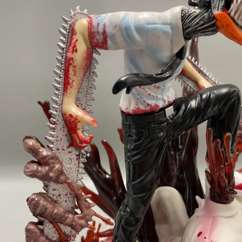 Hot Anime Chainsaw Man Figure Denji Makima Power Action Figure Chainsaw Man Pochita Figurine Collection Model Doll Toy Boys Gift