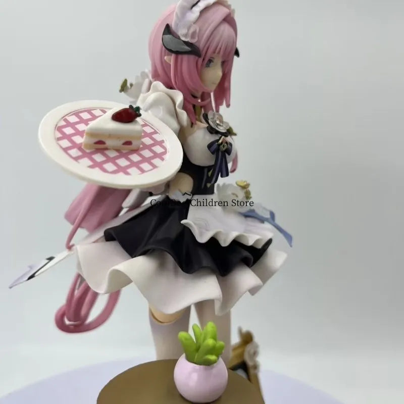 24см Honkai Impact 3 Фигурки Елизия Аниме Фигурка Киана Каслана Фигурка Елизия Статуя PVC GK Секси Модел Кукла Орнамент Играчки Подаръци