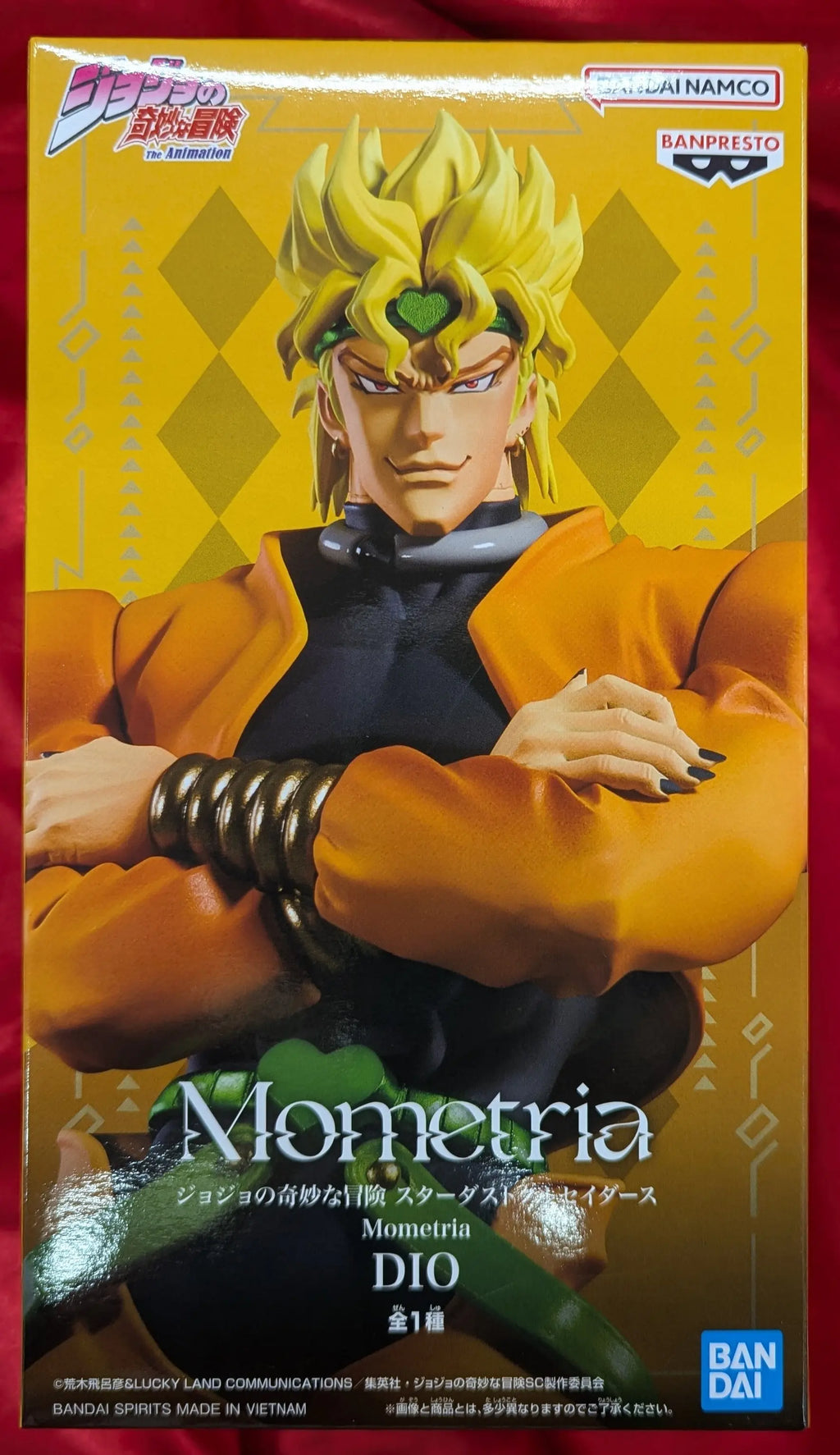 In Stock BANDAI Battle Tide Mometria JoJo's Bizarre Adventure Dio Brando Kujo Jotaro Kars Anime Figure Model Toy gift