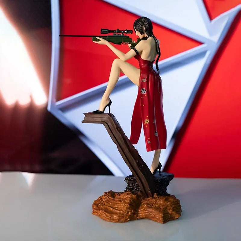 In Stock 36cm Ada Wong Biohazard Girls Anime Figure Toy Figure Game Action Figures Collectible Statue Doll Toy Pvc Gk Model