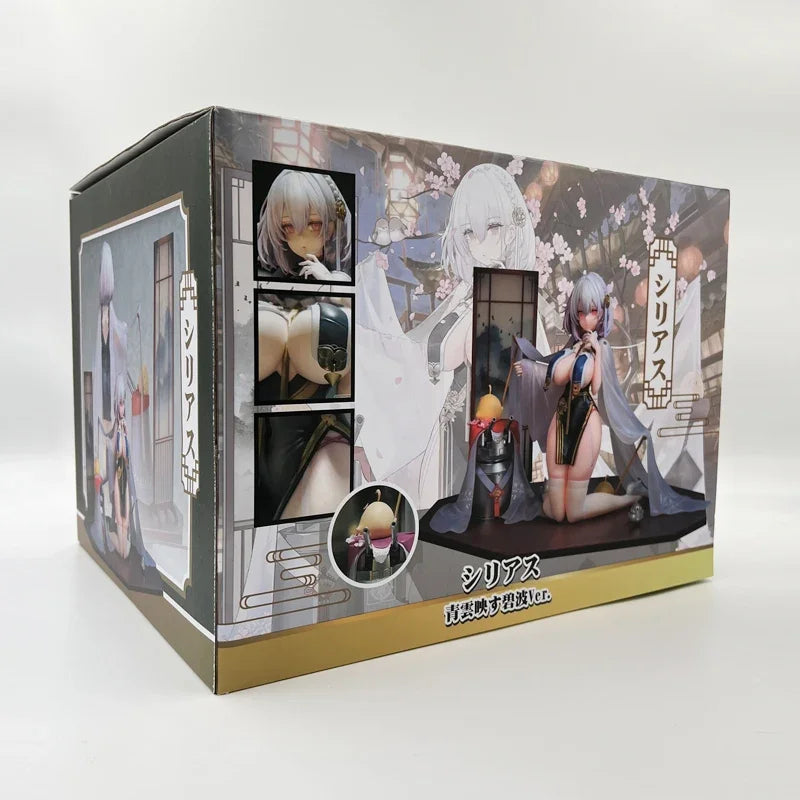 New sexy Azur Lane Plymouth Bunny Girl Anime Figure Azur Lane St Louis Action Figure Sirius Figure Sexy Collectible Toy