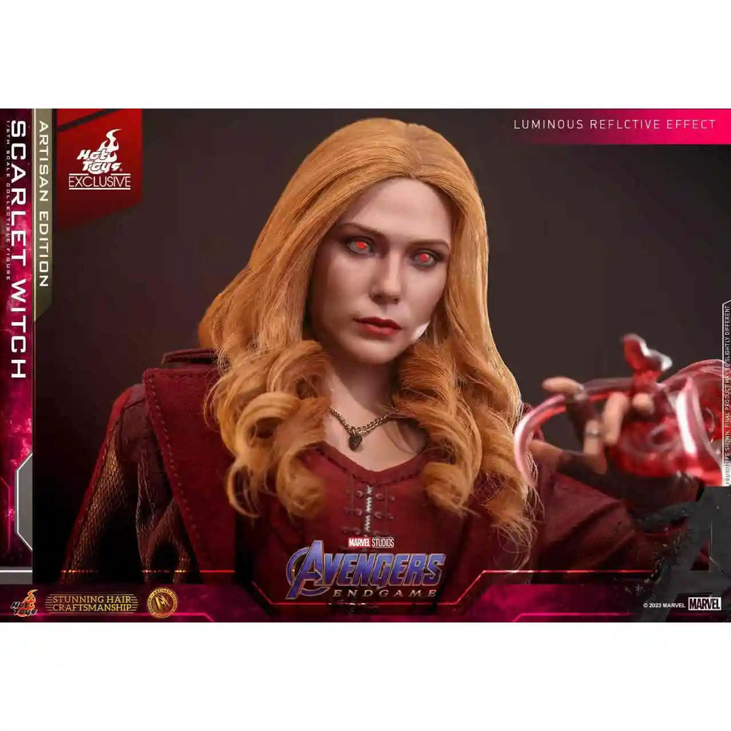 In Stock HOTTOYS HT 1/6 DX36AE Avengers 4 Scarlet Witch Artisan Edition Marvel Anime Action Figure Collectable Model Toy Gift