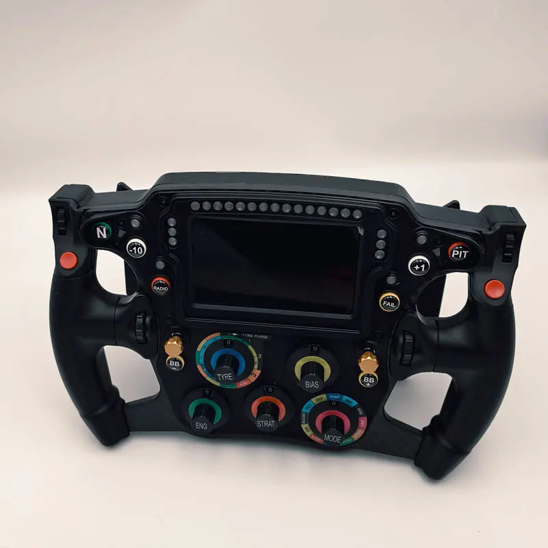 PC FORMULA Game Steering Wheel Racing Game Simulator with 4.3-inch Touchable High-Definition Screen For Fanatec SIMAGIC MOZA