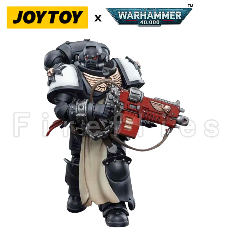 1/18 JOYTOY Action Figure 40K Black Templars Crusader Squad Anime Collection Toy