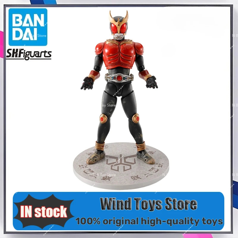 BANDAI Genuine Kamen Rider Kuuga Kamen Rider Kuuga Mighty Form S.H.Figuarts Anime Action Figure Collectible Model Kit