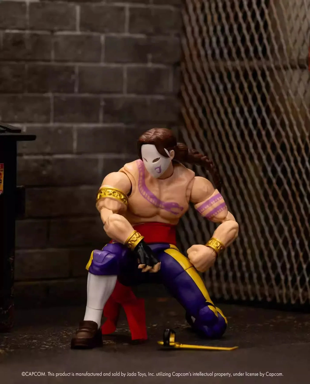 New In Stock Original Jada Toys 1/12 Street Fighter 4 Wave Baroque Sagat Blanca Action Figure Model Toy Ornament Holiday Gifts