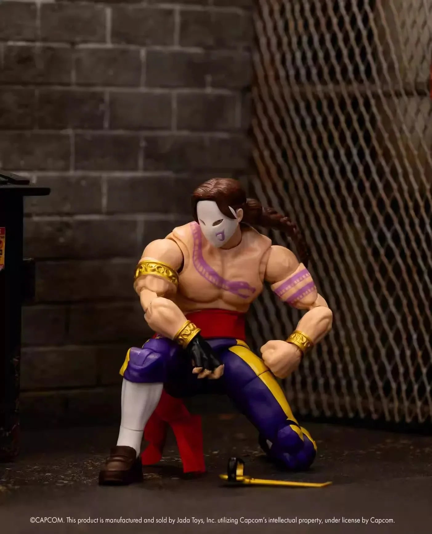 New In Stock Original Jada Toys 1/12 Street Fighter 4 Wave Baroque Sagat Blanca Action Figure Model Toy Ornament Holiday Gifts