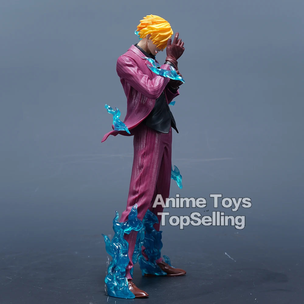 24 cm große Anime-Figur „One Piece“ von Sanji, PVC-Statue, Sammlerstück, Spielzeug für Kinder, Geschenk