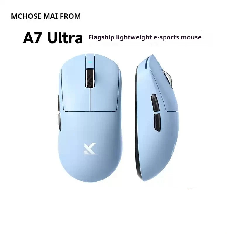 Mchose Ultra A7 Wireless Bluetooth Mouse 3 Mode Esports pro Lightweight Gaming Mouse Paw3395 for Boys Computer Peripherals