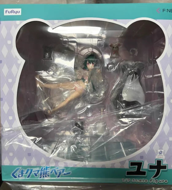 【TM】F:NEX Bear Bravely Enters Another World Yuna 1/7 Scale Figures Model Collection Anime