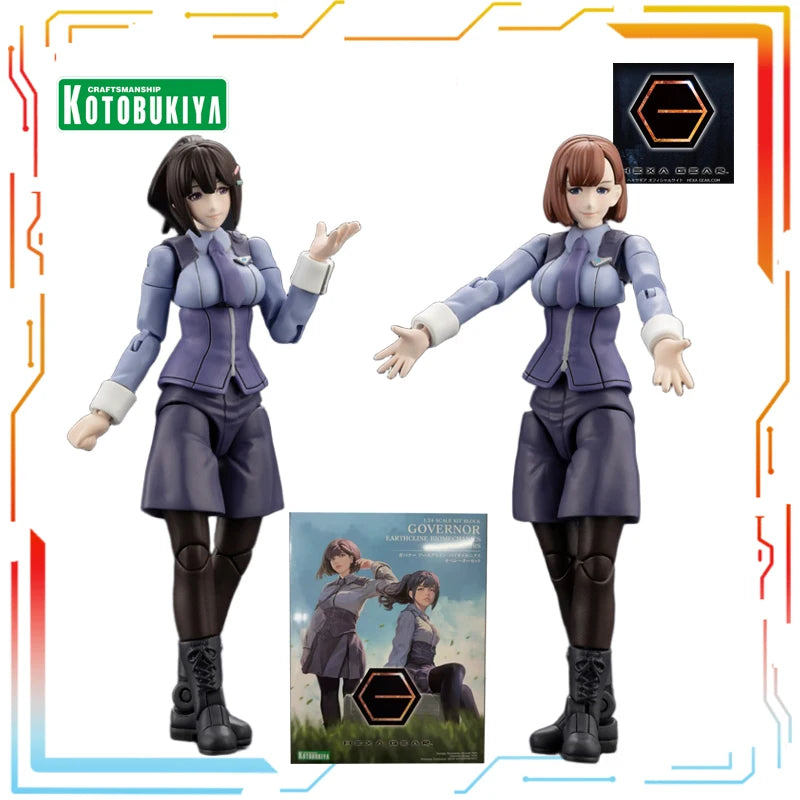 Kotobukiya Original Hexagonal Gear 1/24 Mech Assembly Series Machine Teeth Anime Action Figure Model Toys Festival Gift for Boys