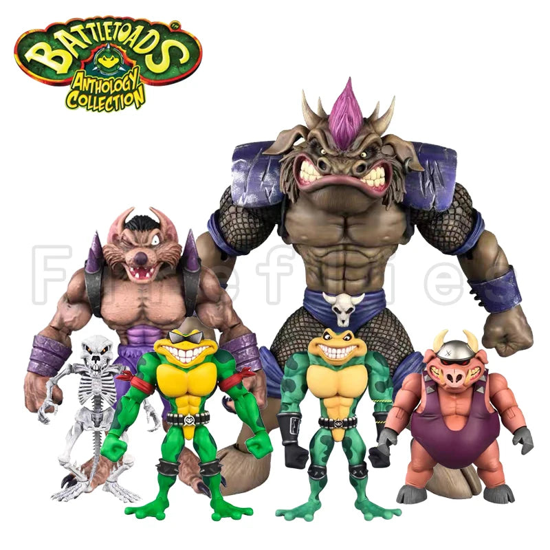 6inches Megalopolis Premium DNA Battletoads Wave 1 Action Figure Anime Movie Model For Gift