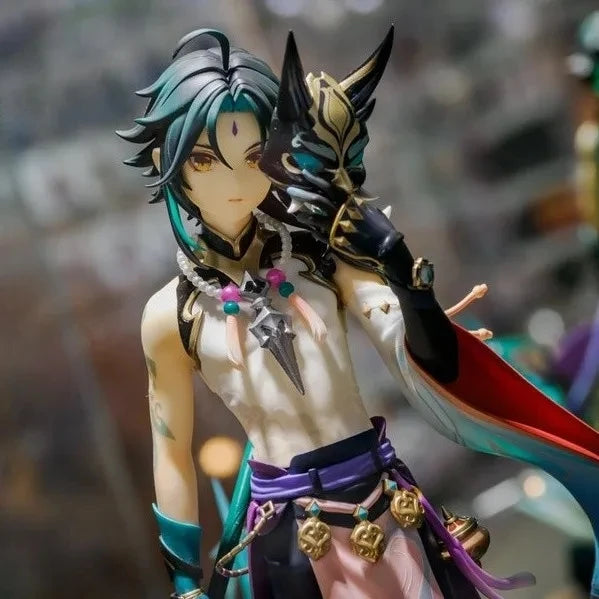20CM Anime Figure Genshin Impact Xiao Vigilant Yaksha Genshin Impact Klee Paimon Qiqi Figure Collectible Doll Toys Action Figure