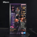 Genuine Bandai Shf Jojo'S Bizarre Adventure Jotaro Kujo Stardust Crusaders Action Figure A Gift Perfect For Anime Enthusiasts
