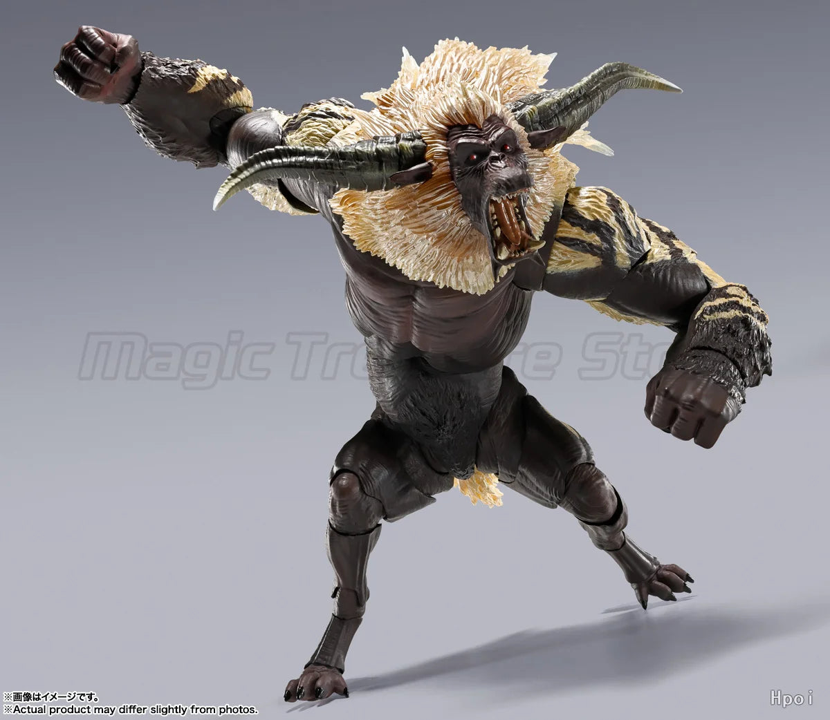 【MT】Original BANDAI SPIRITS S.H.MonsterArts MH Furious Rajang Action Figure Toy