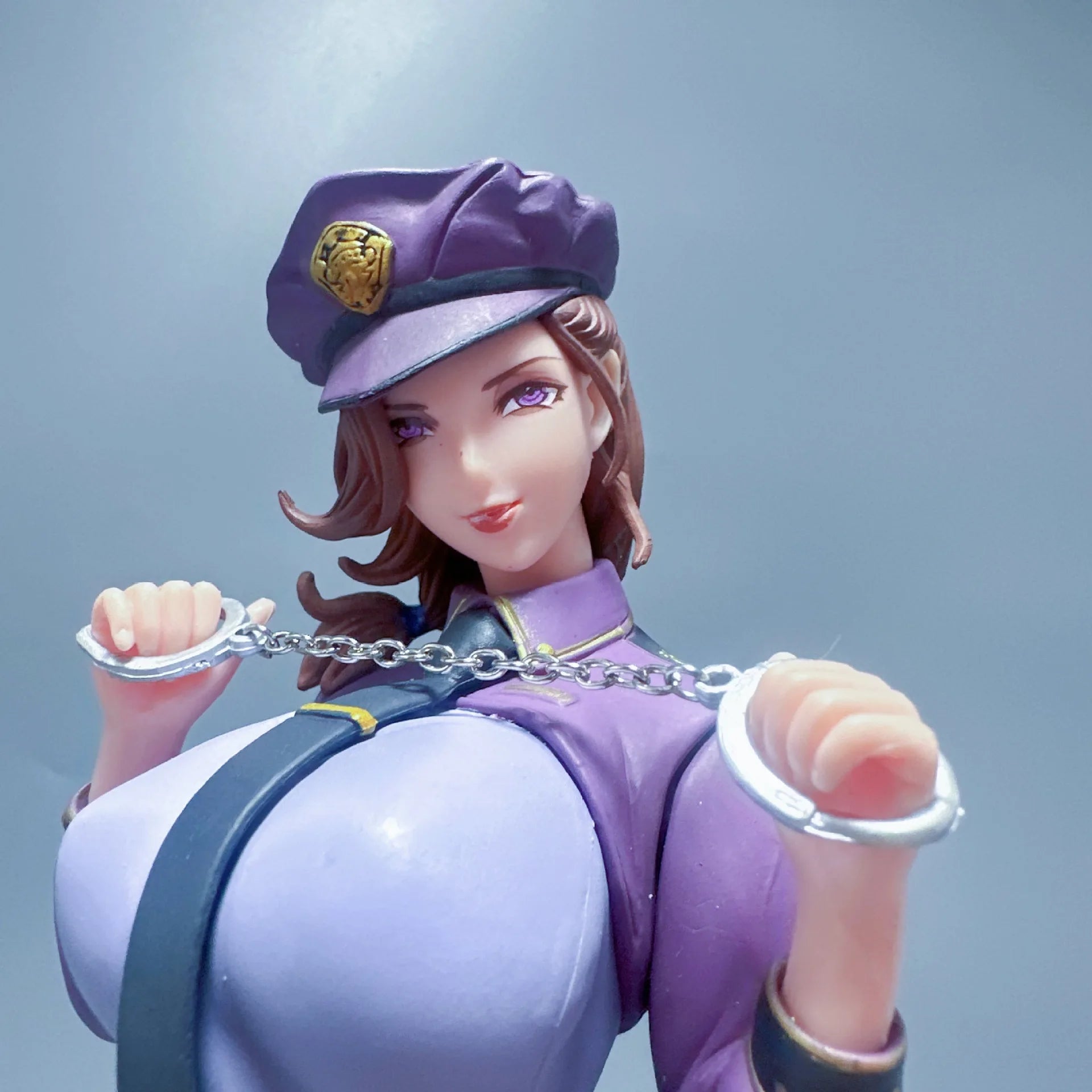Oda Non Anime Figure Akiko Police Woman Pvc Statue Desktop Ornament Car Decor Computer Case Display Collectible For Adult