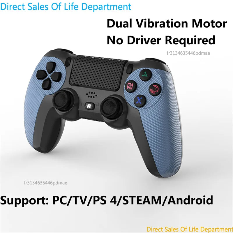 Controller Joystick For PS4 Bluetooth Remote Control Wireless Ps4 Controler Gamepad Compatible With ps4/slim/manette LED Light