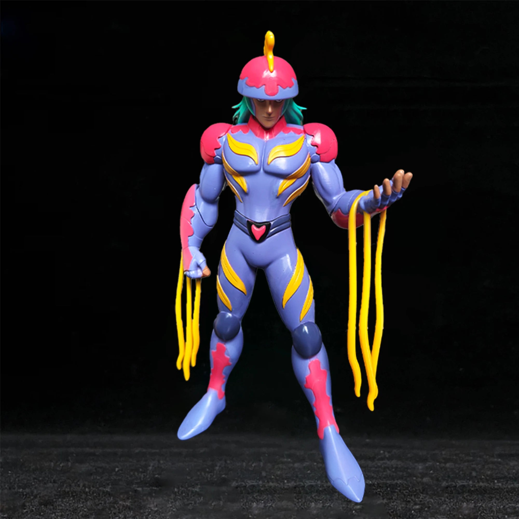Saint Seiya Ghost Saints Team Geist/Sea Serpent/Dolphin/Jellyfish Resin Statue GK Figure Collectible Model