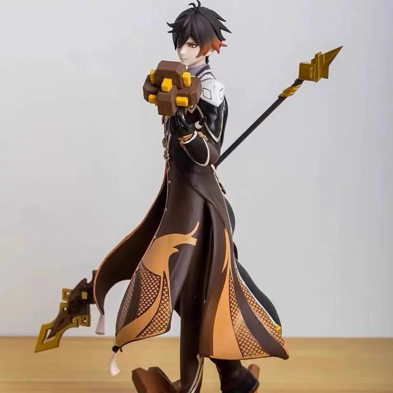 Genshin Impact Zhong Li Anime Pvc Action Figure High-Quality Collectible Doll Home Decoration Ideal Gift For Genshin Impact Fans