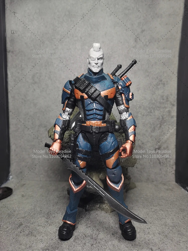 1/12 Men Soldier Deathstroke Long Sword  Model Scene Accessories Fit 6inch Mezco Action Figure Model