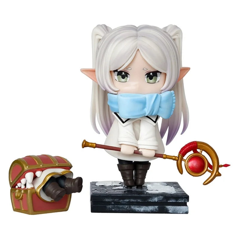 Stock Frieren Anime Domestic Luxury Version Fuirilin Anime Girl Statue Modell Boxed Sammlerspielzeug Hobbies Actionfiguren Geschenke
