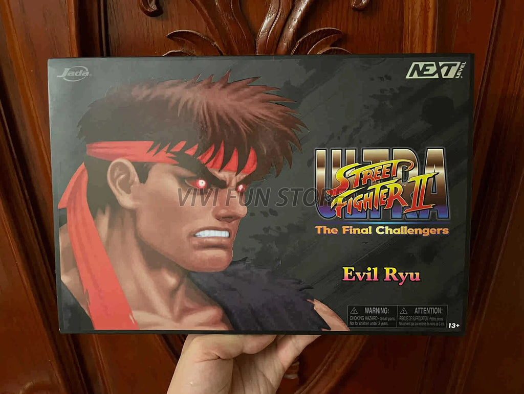 In Stock limited edition JADA TOYS SF Violent Ken Evil Ryu Pink Chun-Li Movable Model Game Anime Figures Model Toys