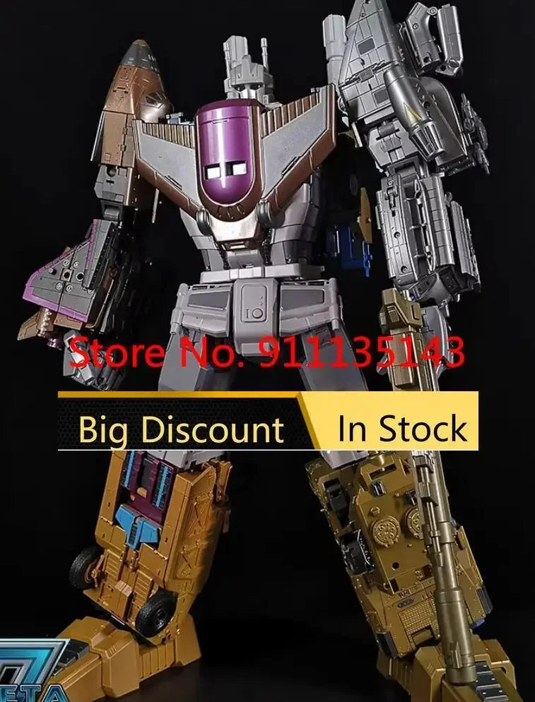Zeta Toys Za-07 Za07 Bruticon Bruticus All Set Metallic Ver In Stock