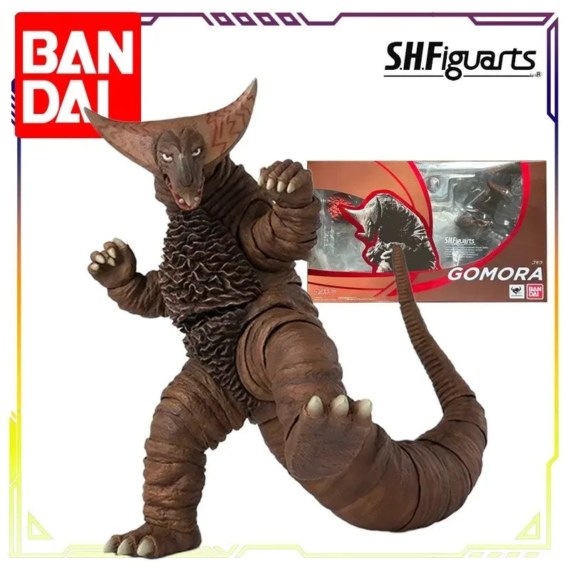 Bandai Original S.H.Figuarts Ultraman Series Red King/Gomorra/Mavras People Articulated Collectible Action Figure Model Toy Gift
