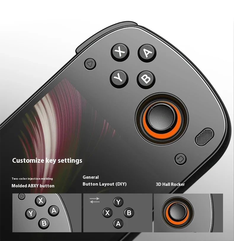 Handheld Game Console 3.92" AMOLED Screen 4000mah Hall Effect Joystick SD865 Game Console Gift