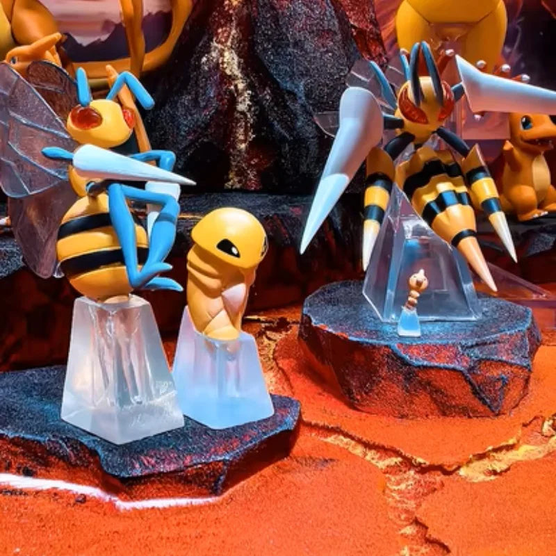 Anime Proportion Beedrill Metapod 1/20 Limited Edition Model Toy Rare Collectible Child Gift Action Figure Collectors Item