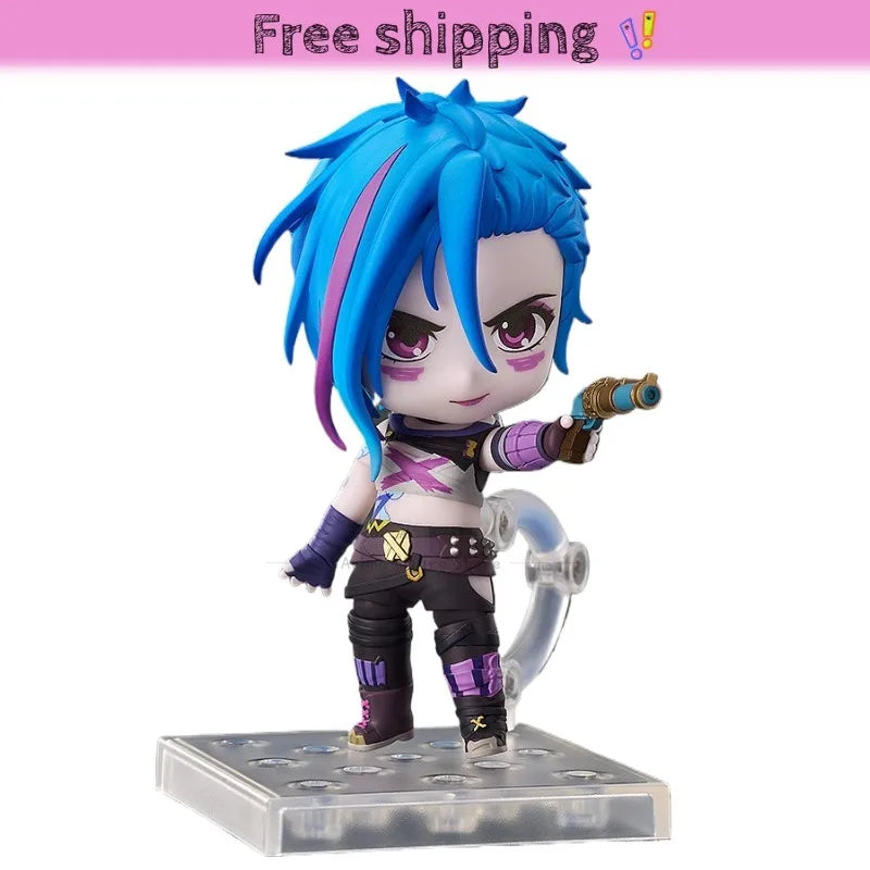 (In stock) Original GSC Nendoron#2678【League of Legends】LOL the Loose Cannon, Jinx 2025NEW Animation Figure Ornaments Toys