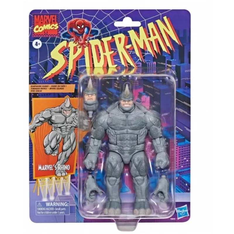New Original Hasbro Marvel Legends Series MARVEL'S RHINO Action Figure Model Toy Birthday Gift Collection
