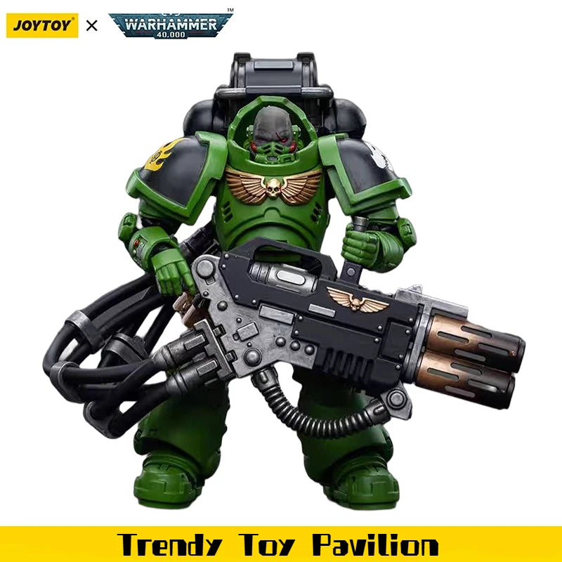 【JOYTOY】Warhammer 40K Salamanders Eradicators Brother Xavak 1/18 Action Figure Toys