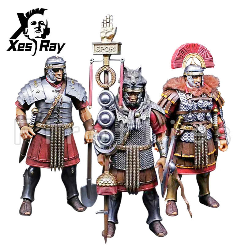 1/12 7inches XesRay Fight For Glory Action Figure Wave 4 Marcus Aulus Roman Infantry Anime Model