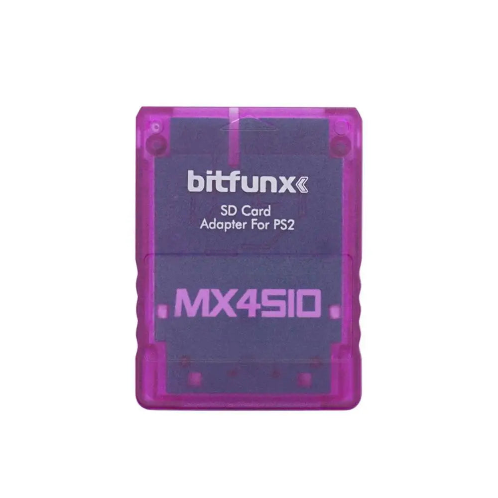 Multifunctional Memory Card Adapter for PS2 MX4SIO SIO2SD Portable Card Reader for PS2 Game Consoles + 32MB 64MB FMCB Card